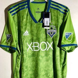 MLS Adidas SEATTLE SOUNDERS JERSEY MEN'S SIZE S-2XL New w tags!